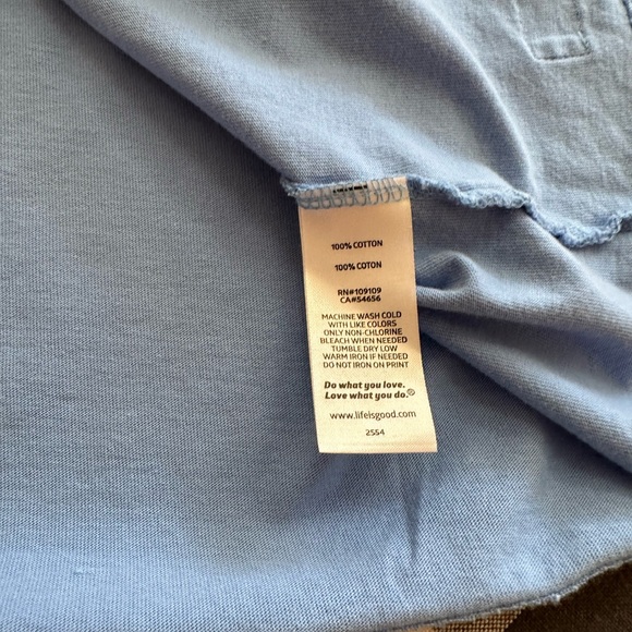 Life is Good size large long sleeve Tshirt top - Picture 4 of 6